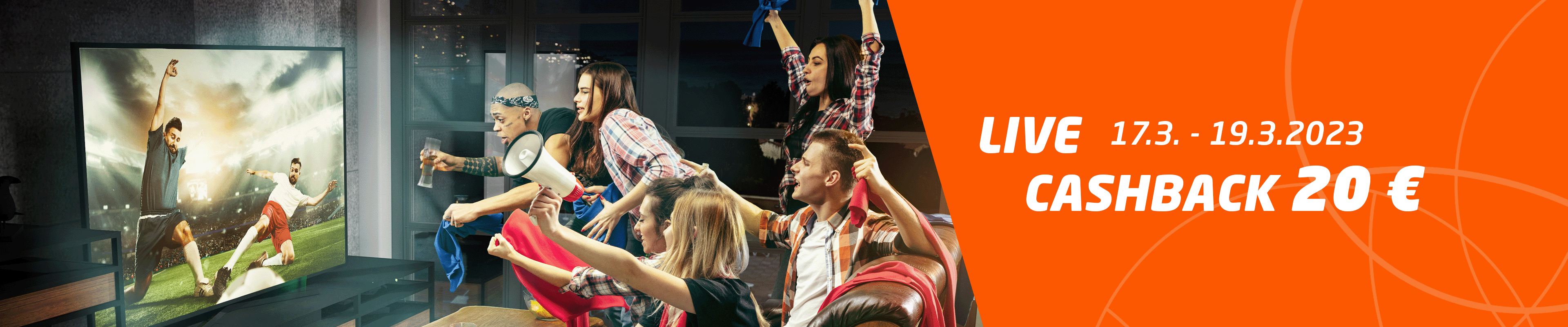 LIVE CASHBACK 20 €